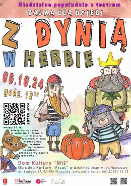 Bajka dla dzieci „Z dynią w herbie” - Teatr Wariacja