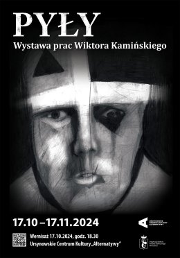 „Pyły” | wystawa grafik Wiktora Kamińskiego