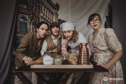 Mała Scena Sezamu: "Legenda o rogalach świętomarcińskich". Teatr MOZAIKA