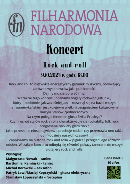 FILHARMONIA - ROCK AND ROLL