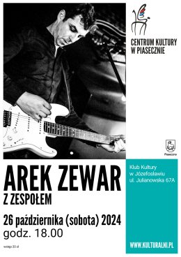 Arek Zewar z zespołem