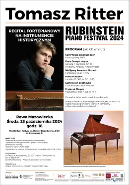 RUBINSTEIN PIANO FESTIVAL 2024 Tomasz Ritter