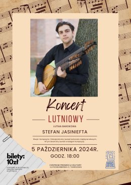Koncert Lutniowy (Lutnia barokowa) Stefana Jasiniefty