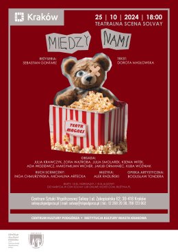 25.10.2024/piątek, godz. 18.00 – Spektakl „Między nami” Teatralna Scena Solvay