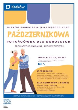 Październikowa potańcówka dla dorosłych 2024