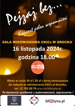 „Pejzaż bez…”- koncert pełen wspomnień