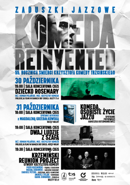 Zaduszki Jazzowe „Komeda Reinvented” – koncert: Krzemiński Reunion Project „Utwory Krzysztofa Komedy”