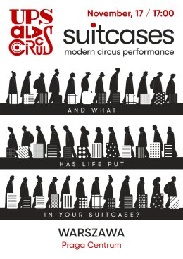 Upsala-Circus: modern circus performance "Suitcases"