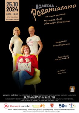 Spektakl teatralny - "Pozamiatane"