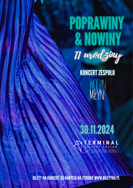 POPRAWINY & NOWINY | 11. urodziny | koncert zespołu Woda na Młyn