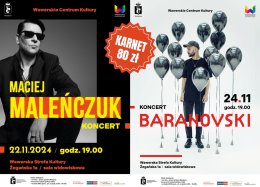 Karnet Maleńczuk Baranovski Wawerskie Centrum Kultury