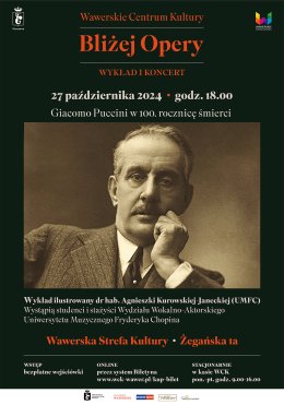 Giacomo Puccini / 27.10 / 18:00