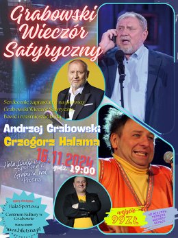 Grabowski Wieczór Satyryczny - Andrzej Grabowski i Grzegorz Halama