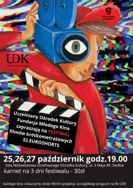 32. Euroshorts Festiwal filmów krótkometrażowych