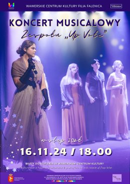 Koncert musicalowy Zespołu Up Vote w WCK Falenica