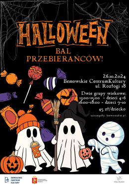 HALLOWEEN - bal przebierańców 7-10 lat
