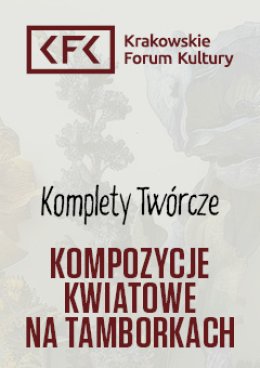 Komplety Twórcze | Kompozycje kwiatowe na tamborkach