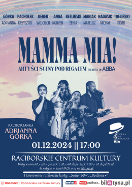 MAMMA MIA! THE BEST OF ABBA: ADRIANNA GÓRKA & SCENA POD REGAŁEM