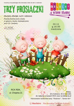 MALUCHY W KRAINIE DŹWIĘKU I TRZY PROSIACZKI