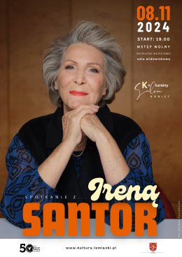 Kulturalny Salon Kobiet - gość spotkania: Irena Santor
