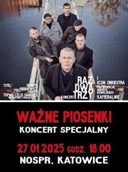 Raz Dwa Trzy – Ważne Piosenki – koncert specjalny