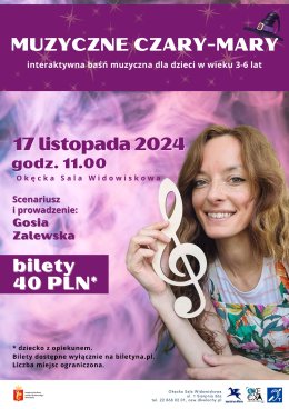 Interaktywna baśń muzyczna: „Muzyczne czary-mary”