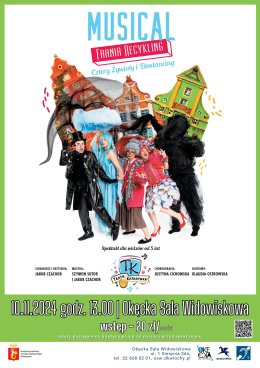 Ekologiczny musical dla dzieci: „Frania Recykling, Cztery Żywioły i Ekodancing”