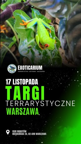 EXOTICARIUM Targi Terrarystyczne Warszawa