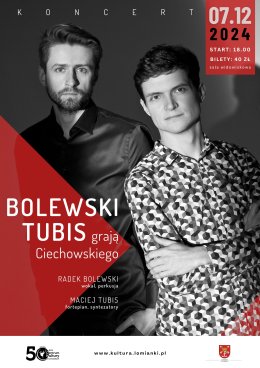 Koncert: Bolewski & Tubis grają Ciechowskiego