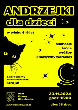 Andrzejki dla dzieci od 6 do 9 lat