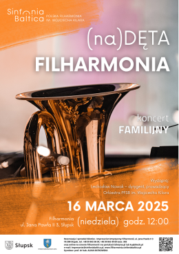 Koncert familijny. (na)DĘTA FILHARMONIA