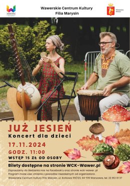 Już jesień. Koncert dla dzieci