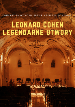 Koncert przy świecach: Leonard Cohen