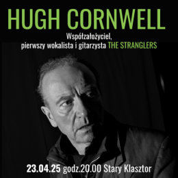 HUGH CORNWELL - wokalista i gitarzysta THE STRANGLERS