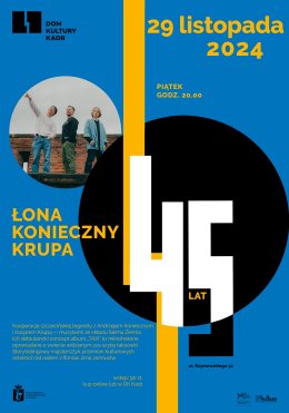 Koncert: Łona x Konieczny x Krupa