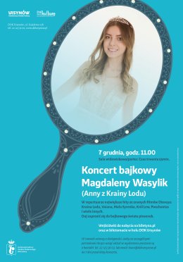 Koncert bajkowy Magdaleny Wasylik (Anny z Krainy Lodu)