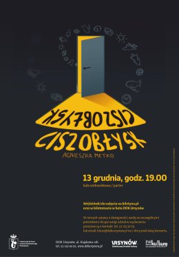 ,,Ciszobłysk" spotkanie z poezją Agnieszki Metko