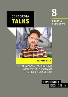 Spotkanie autorskie z Filipem Springerem. „Szara godzina. Czas na nową architekturę"