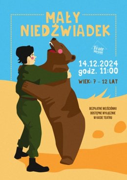 MAŁY NIEDŹWIADEK - SPEKTAKL DLA DZIECI