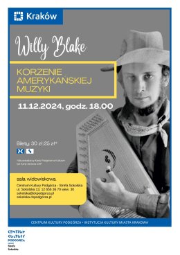 Koncert Willy’ego Blake’a „Korzenie amerykańskiej muzyki”