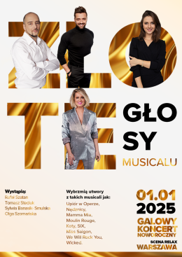 Galowy Koncert Noworoczny - Złote Głosy Musicalu
