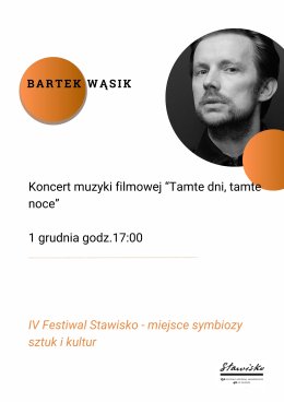 Koncert muzyki filmowej „Tamte dni, tamte noce”