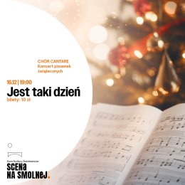 Chór Cantare "Jest taki dzień" koncert piosenek świątecznych