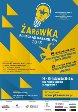 II Ogólnopolski Przegląd Kabaretów "ŻARÓWKA"