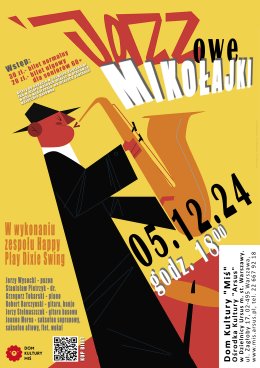 Jazzowy koncert mikołajkowy zespołu Happy Play Dixie Swing