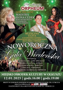 Noworoczna Gala Wiedeńska Teatru Muzycznego Orpheum / Olkusz /