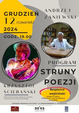 „Struny Poezji – Krzysztof Ścierański & Andrzej Zaniewski”