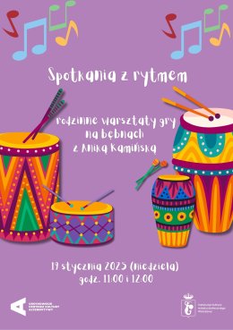 „Spotkanie z rytmem” | warsztaty gry na bębnach z Aniką Kamińską