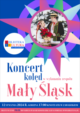 Koncert kolęd w wykonaniu zespołu Mały Śląsk