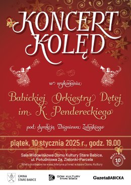 Koncert Kolęd w wykonaniu Babickiej Orkiestry Dętej im. K. Pendereckiego